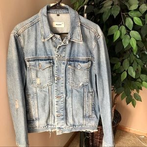 Distressed Denim Jacket